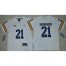 Youth Michigan Wolverines #21 Desmond Howard White Jordan Brand Stitched NCAA Jersey