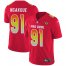 Nike Jacksonville Jaguars #91 Yannick Ngakoue Red Mens Stitched NFL Limited AFC 2018 Pro Bowl Jersey