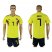 Colombia #7 Bacca Home Soccer Country Jersey