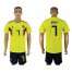 Colombia #7 Bacca Home Soccer Country Jersey