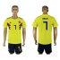 Colombia #7 Bacca Home Soccer Country Jersey