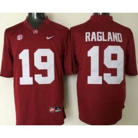 Alabama Crimson Tide #19 Reggie Ragland Red Stitched NCAA Jersey