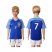 Brazil #7 D.Costa Away Kid Soccer Country Jersey