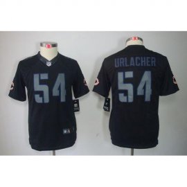 Nike Chicago Bears #54 Brian Urlacher Black Impact Youth Stitched NFL Limited Jersey