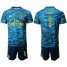 Arsenal #1 Leno Blue Goalkeeper Soccer Club Jersey