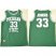 HC Michigan State 33# Magic Johnson Green College Hardwood Legends Basketball Jerseys Cheap
