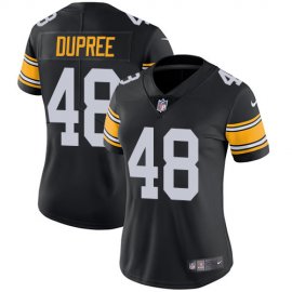Nike Pittsburgh Steelers #48 Bud Dupree Black Alternate Womens Stitched NFL Vapor Untouchable Limited Jersey
