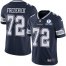 Nike Dallas Cowboys #72 Travis Frederick Navy Blue Team Color Mens Stitched With Established In 1960 Patch NFL Vapor Untouchable Limited Jersey