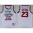 Chicago Bulls 23 Michael Jordan 1992-93 All Star White M&N NBA Jerseys Cheap