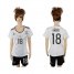 Womens Germany #18 Kroos White Home Soccer Country Jersey