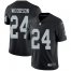 Nike Las Vegas Raiders #24 Charles Woodson Black Team Color Mens Stitched NFL Vapor Untouchable Limited Jersey