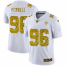 Las Vegas Raiders #96 Clelin Ferrell Mens Nike Flocked Leopard Print Vapor Limited NFL Jersey White