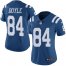 Nike Indianapolis Colts #84 Jack Doyle Royal Blue Womens Stitched NFL Limited Rush Jersey