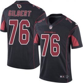 Nike Arizona Cardinals #76 Marcus Gilbert Black Mens Stitched NFL Limited Rush Jersey
