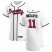 Atlanta Braves #11 Ender Inciarte Mens Nike White Home 2020 Authentic Player MLB Jersey