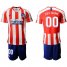 Atletico Madrid Personalized Home Soccer Club Jersey