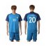 France #20 Coman Home Soccer Country Jersey