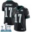 Nike Philadelphia Eagles #17 Alshon Jeffery Black Alternate Super Bowl LII Youth Stitched NFL Vapor Untouchable Limited Jersey