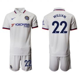 Chelsea #22 Willian Away Soccer Club Jersey