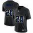 Los Angeles Rams #20 Jalen Ramsey Mens Nike Team Logo Dual Overlap Limited NFL Jersey Black