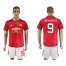 Manchester United #9 Ibrahimovic Home League Soccer Club Jersey