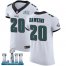 Nike Philadelphia Eagles #20 Brian Dawkins White Super Bowl LII Mens Stitched NFL Vapor Untouchable Elite Jersey