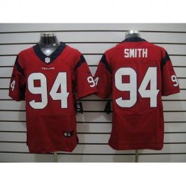 Nike Houston Texans #94 Antonio Smith Red Alternate Mens Stitched NFL Elite Jersey