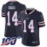 Nike Buffalo Bills #14 Stefon Diggs Navy Mens Stitched NFL Limited Inverted Legend 100th Season Jersey