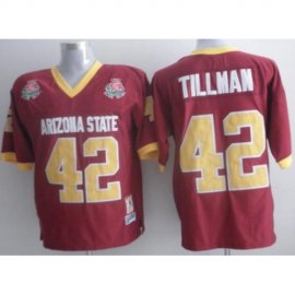 Arizona State Sun Devils 42 Pat Tillman Red NCAA Jersey