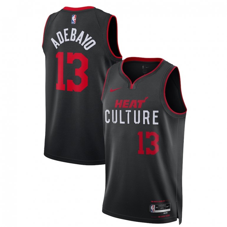 Bam Adebayo Miami Heat Nike Unisex 2023/24 Swingman Jersey – Black – City Edition Bam Adebayo Miami Heat Nike Unisex 2023/24 Swingman Jersey – Black – City Edition