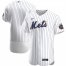 New York Mets Mens Nike White Home 2020 Authentic Official Team MLB Jersey