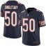 Nike Chicago Bears #50 Mike Singletary Navy Blue Team Color Mens Stitched NFL Vapor Untouchable Limited Jersey