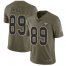 Nike New Orleans Saints #89 Josh Hill Olive Mens Stitched NFL Limited 2017 Salute To Service Jersey