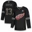 Adidas Detroit Red Wings #13 Pavel Datsyuk Black Authentic Classic Stitched NHL Jersey