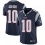 Nike New England Patriots #10 Josh Gordon Navy Blue Team Color Mens Stitched NFL Vapor Untouchable Limited Jersey