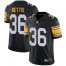 Nike Pittsburgh Steelers #36 Jerome Bettis Black Alternate Youth Stitched NFL Vapor Untouchable Limited Jersey