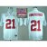2013 BCS National Championship Alabama Crimson #21 Kirkpatrick White NCAA Football Jersey