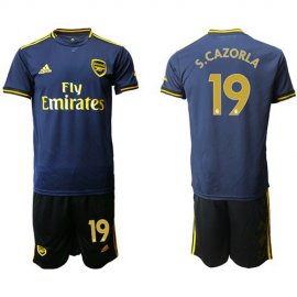 Arsenal #19 S.Cazorla Third Soccer Club Jersey