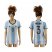 Womens Argentina #3 Mercado Home Soccer Country Jersey