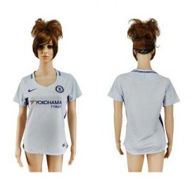 Womens Chelsea Blank Away Soccer Club Jersey