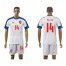 Czech #14 Vacek Away Soccer Country Jersey