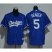 Los Angeles Dodgers #5 Corey Seager Blue Cool Base Stitched Youth MLB Jersey