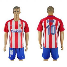 Atletico Madrid #10 Oliver Home Soccer Club Jersey
