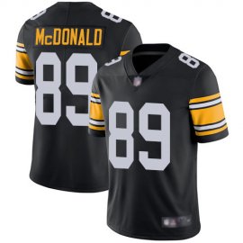Nike Pittsburgh Steelers #89 Vance McDonald Black Alternate Mens Stitched NFL Vapor Untouchable Limited Jersey