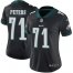 Nike Philadelphia Eagles #71 Jason Peters Black Alternate Womens Stitched NFL Vapor Untouchable Limited Jersey