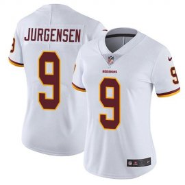 Nike Washington Football Team #9 Sonny Jurgensen White Womens Stitched NFL Vapor Untouchable Limited Jersey
