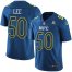 Nike Dallas Cowboys #50 Sean Lee Navy Youth Stitched NFL Limited NFC 2017 Pro Bowl Jersey