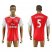 Arsenal #5 Gabriel Home Soccer Club Jersey