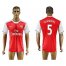 Arsenal #5 Gabriel Home Soccer Club Jersey