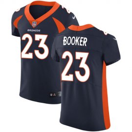Nike Denver Broncos #23 Devontae Booker Navy Blue Alternate Mens Stitched NFL Vapor Untouchable Elite Jersey